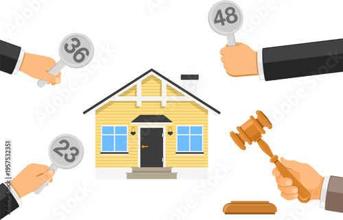 sale of real estate at auction