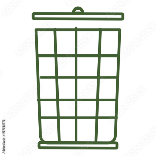 Garbage bin icon