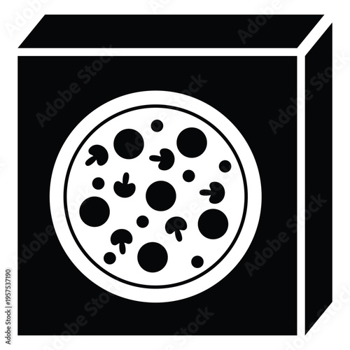 Pizza box icon