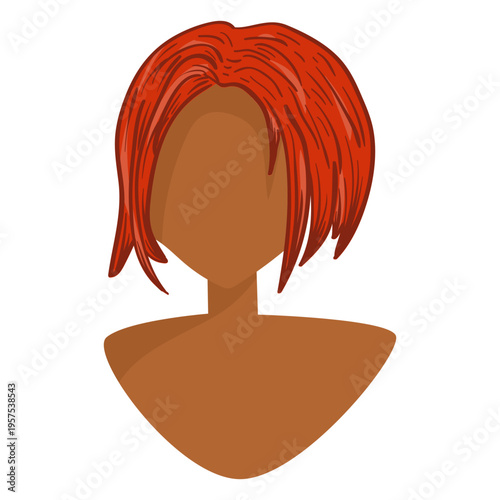 Ginger hair icon