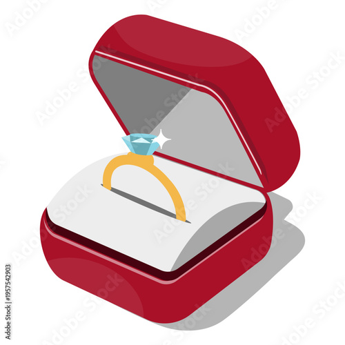 Ring box illustration