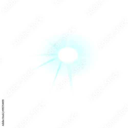 Spot lens patch of light speck of light beam ray