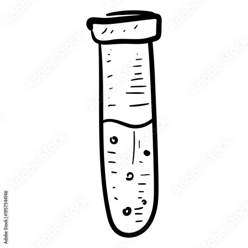 Tube bead bubble liquid fluid sketch