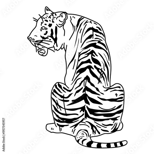 Tiger stripe stroke