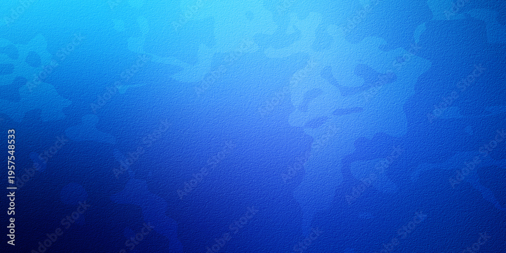 Fototapeta premium Blue abstract background on a rough surface, ideal for use as a header, banner, poster background, cover, or digital wallpaper.