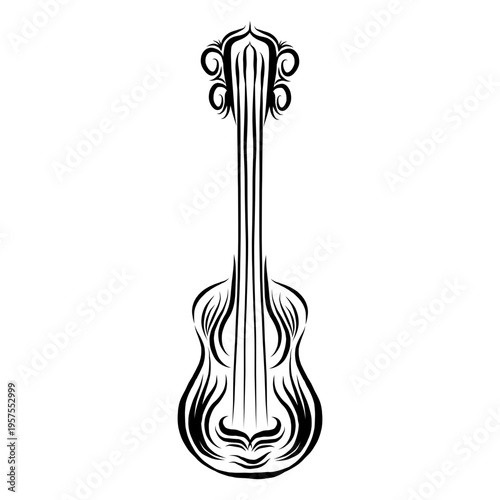 Guitar string pattern abstraction