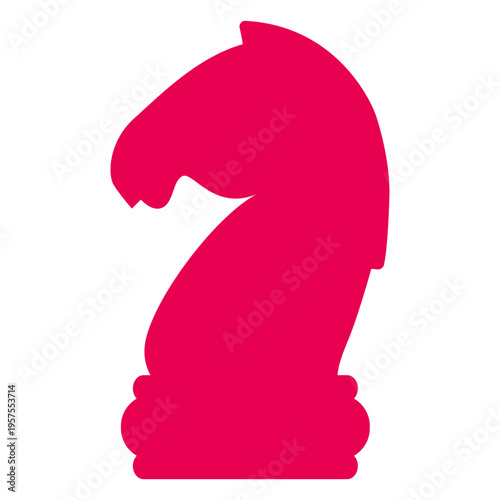 Knight chess silhouette