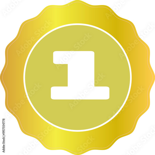 MEDALHA, SELO, OURO, CAMPEÃO