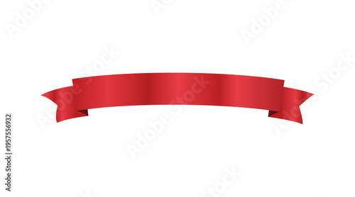 Free Download Red ribbon banner - GFXLoad