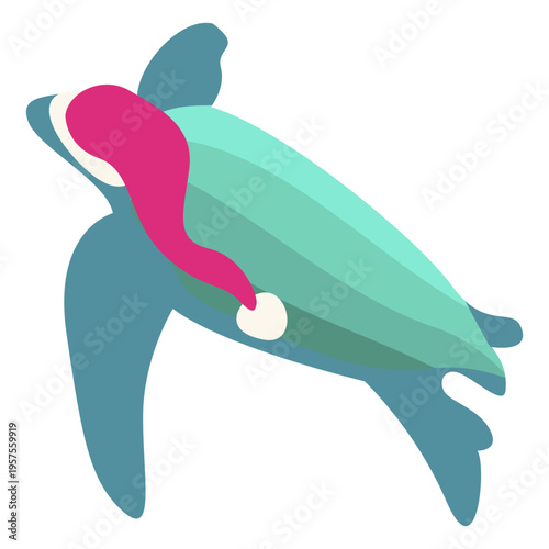 Turtle shell cap hat flat