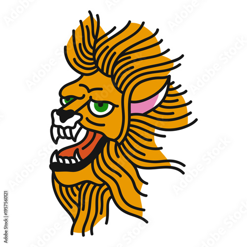 Funny animal illustration