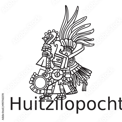 God aztec huitzilopochtli