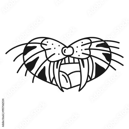 Tiger oldschool stroke