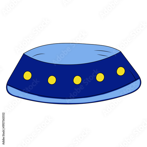 Pet bowl illustration