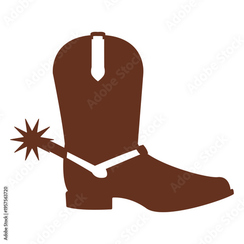 Boots cowboy western flat