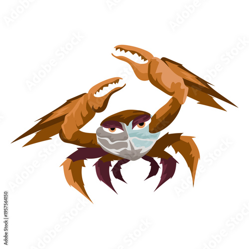 Creature crab icon