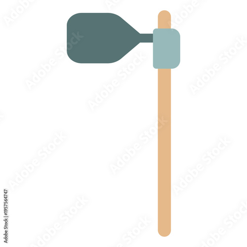 Farm broad axe icon