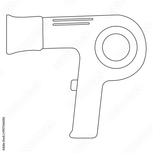 Vintage hair dryer line