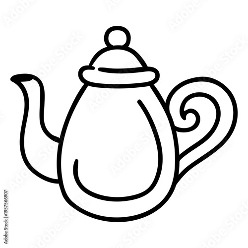 Princess teapot stroke