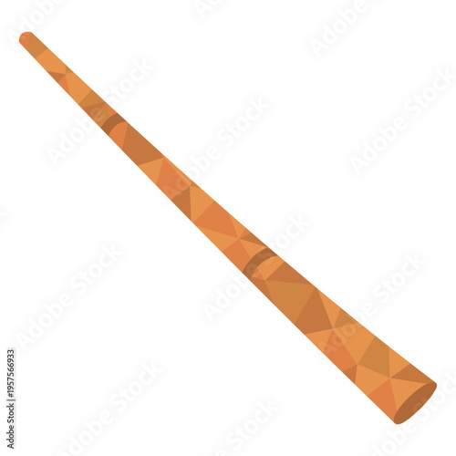 Simple flute colored
