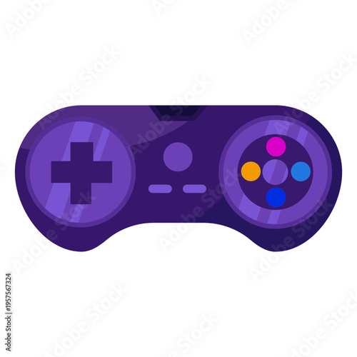 Videogame joystick flat joystick