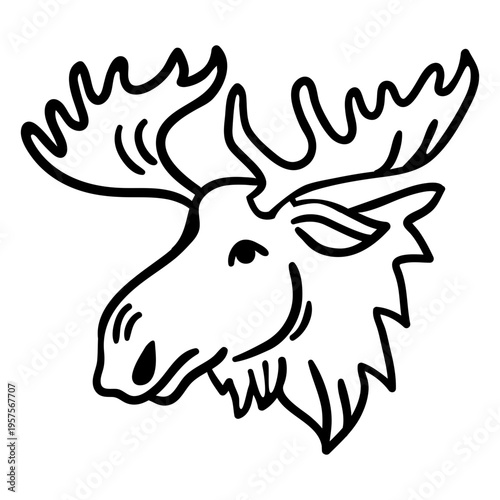 Mooose furry head stroke