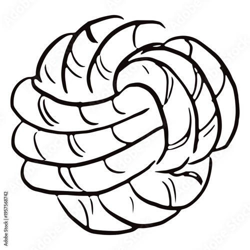 Rope ball doodle