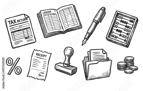 Minimalist icon representing a vector file or document type