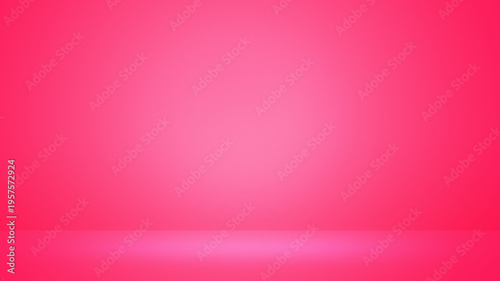 Fototapeta premium Rose stage background with bright glowing light