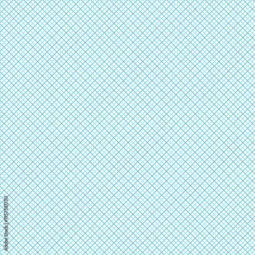 Light blue fine grid plaid seamless pattern on white background. Clean minimal geometric textile perfect for fabric, stationery, web backgrounds, and modern branding.