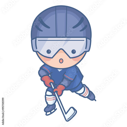 Photography Cute Ice Hockey Player