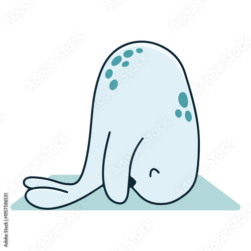 Seal meditation character