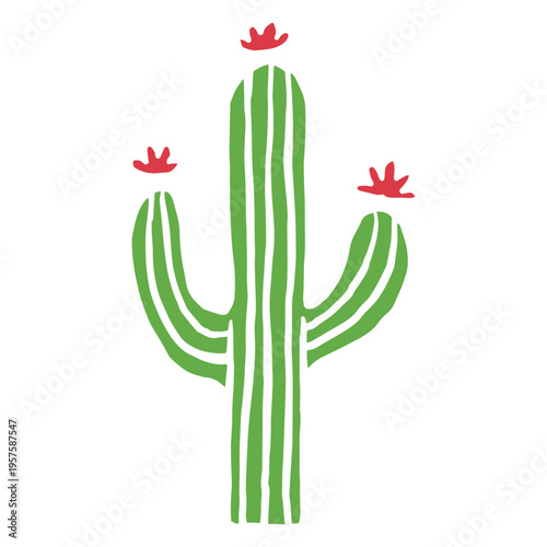 Cinco de mayo cactus plant icon