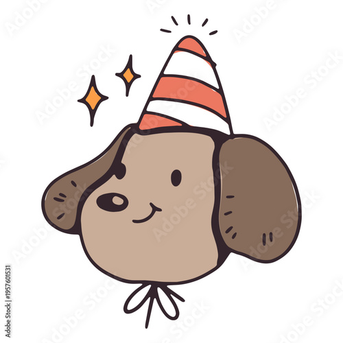 Self esteem dog cute icon