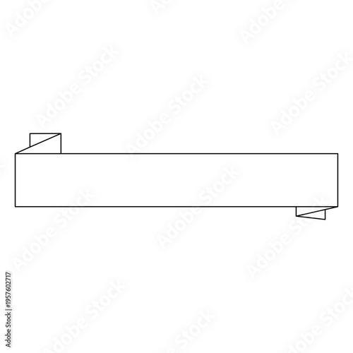 Stroke simple ribbon