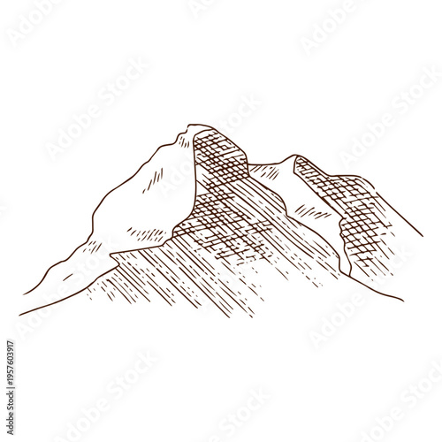 On a mountain summit