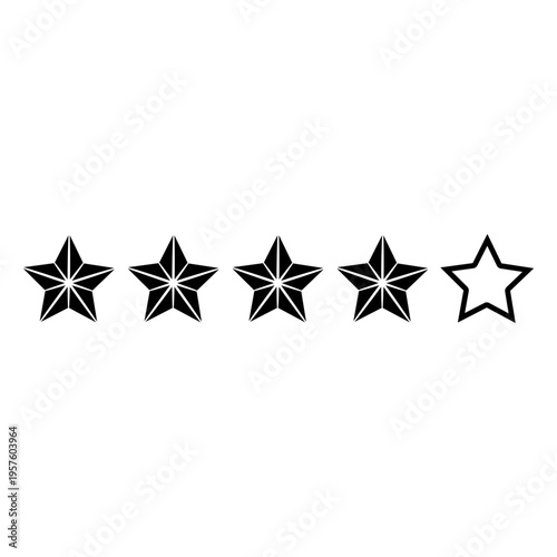 Rating stars for movies