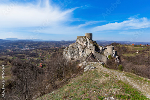 Wallpaper Mural Srebrenik Fortress in Bosnia and Herzegovina. Ancient 14th-century castle. Torontodigital.ca