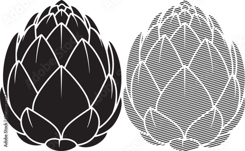 Mathematical visualization of geodesic patterns on a spherical and polyhedral surface