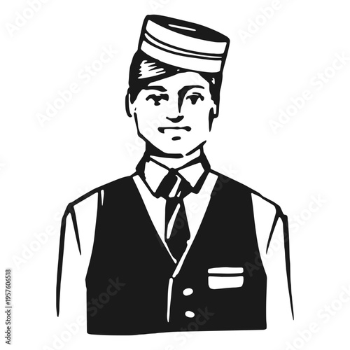 Stewardess boy