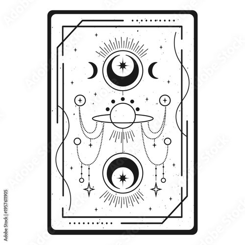 Esoteric tarot card