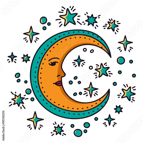 Amazing night sky filled with stars