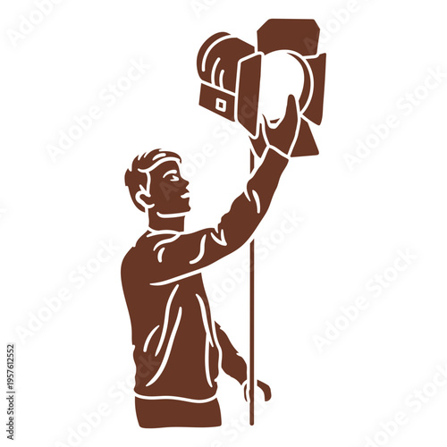 Lights in film production