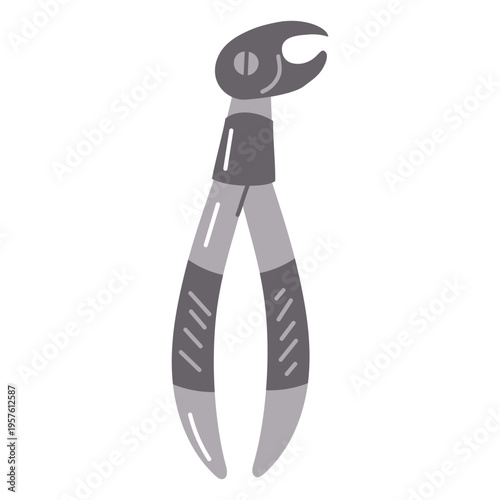 Tooth extraction forceps