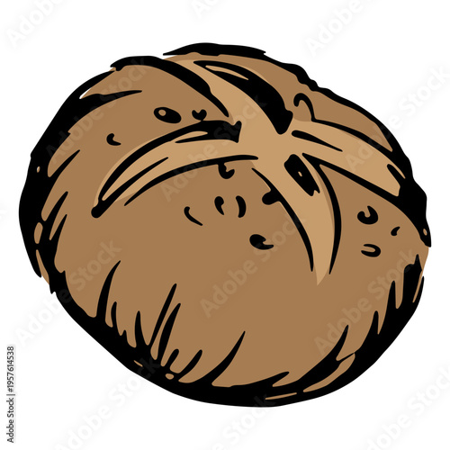 Pretzel roll to celebrate Oktoberfest