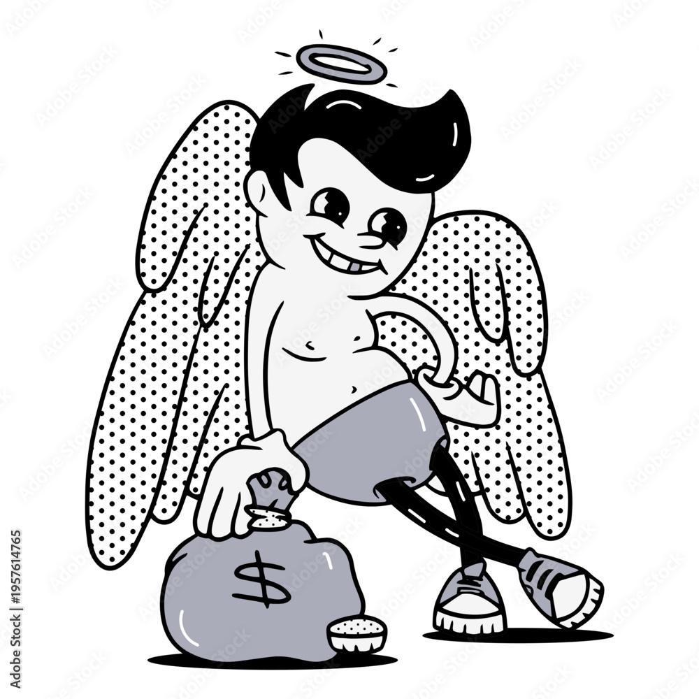 Obraz premium Money angel