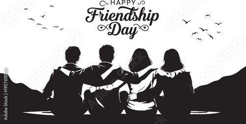 Celebrate friendship day with loved ones honoring bonds of friendship and togetherness on this special day