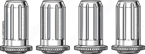 Independence day fireworks bullets patriotic explosives illustration