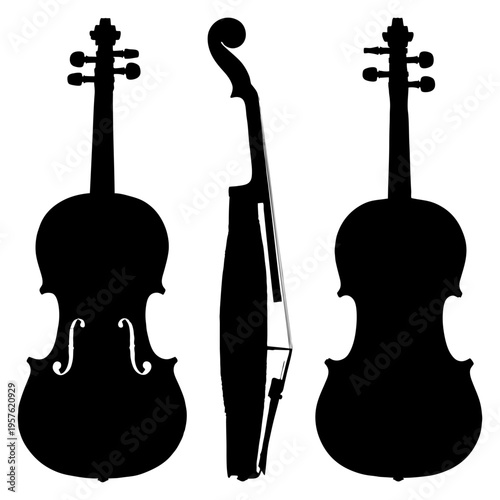 Perspectiva de un violín