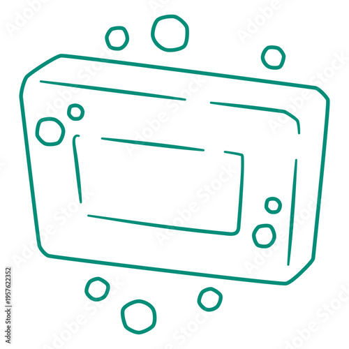 Bar soap stroke design